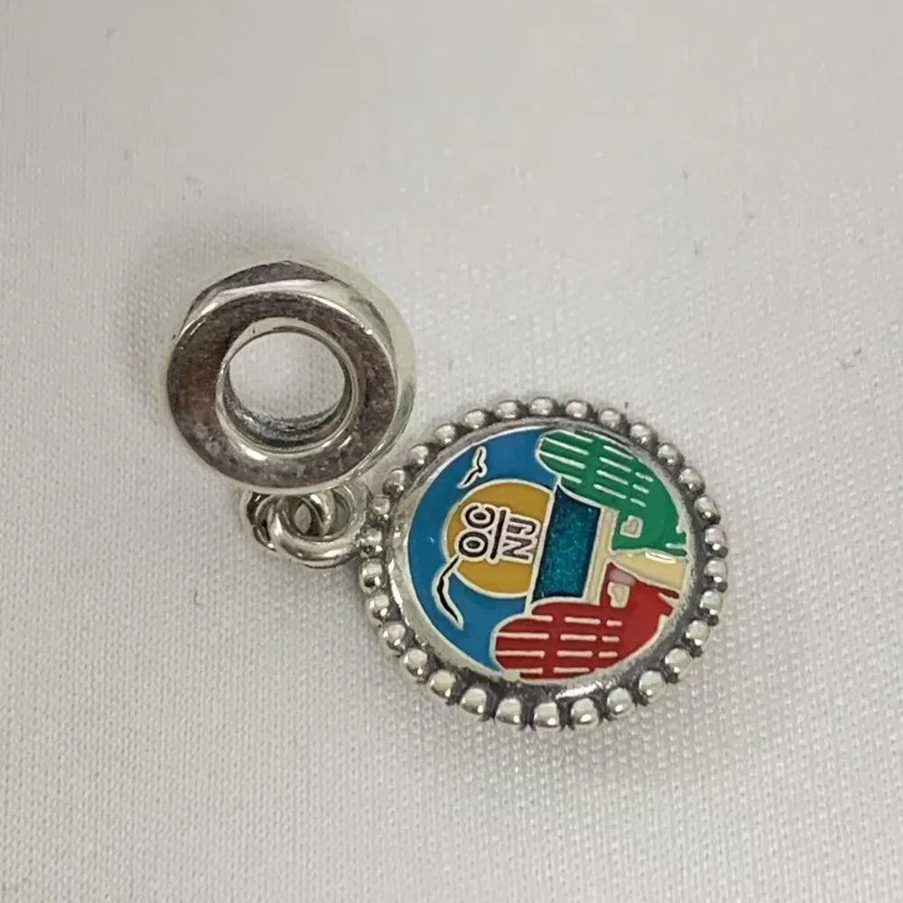 Pandora New Jersey Exclusive Charm, S925 Silver Jewelry